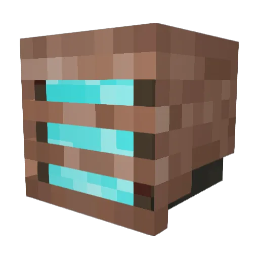 Baxter230 Minecraft avatar head, 3D render