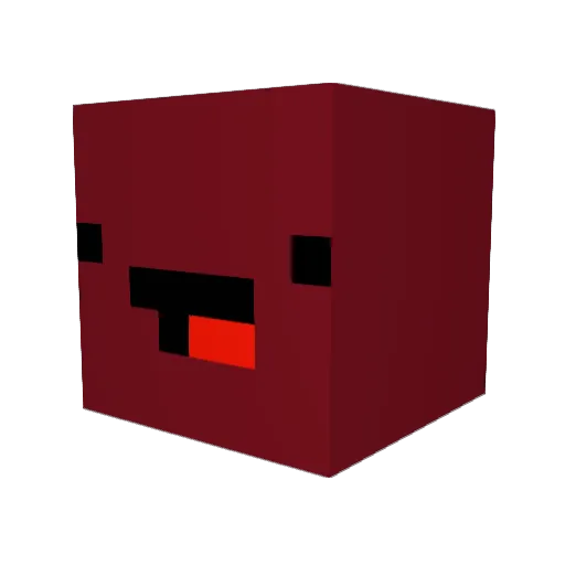 Baxterrocks2014 Minecraft avatar head, 3D render