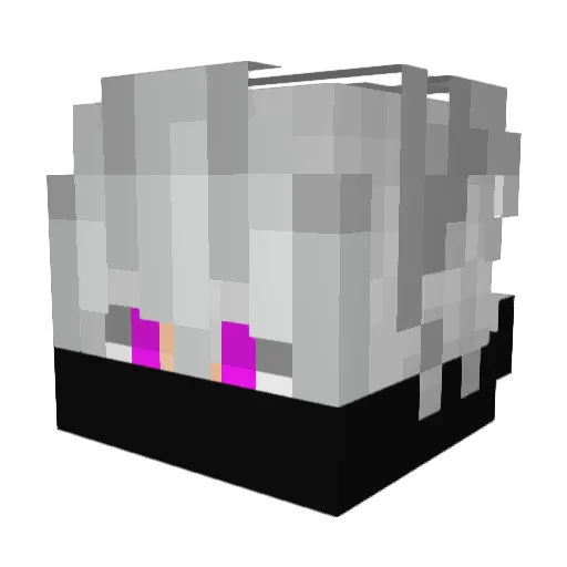 BayEmir_ Minecraft avatar head, 3D render