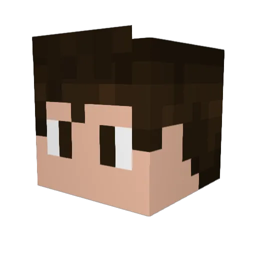 BayKapris Minecraft avatar head, 3D render