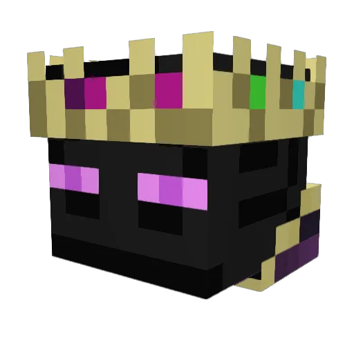 BayRose Minecraft avatar head, 3D render