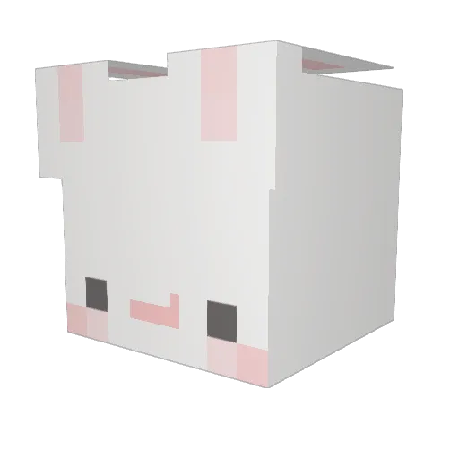 Bay_laurel Minecraft avatar head, 3D render