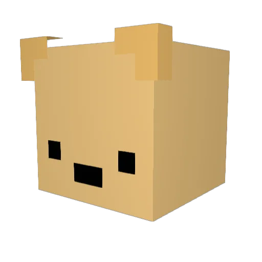 Bay_leigh Minecraft avatar head, 3D render