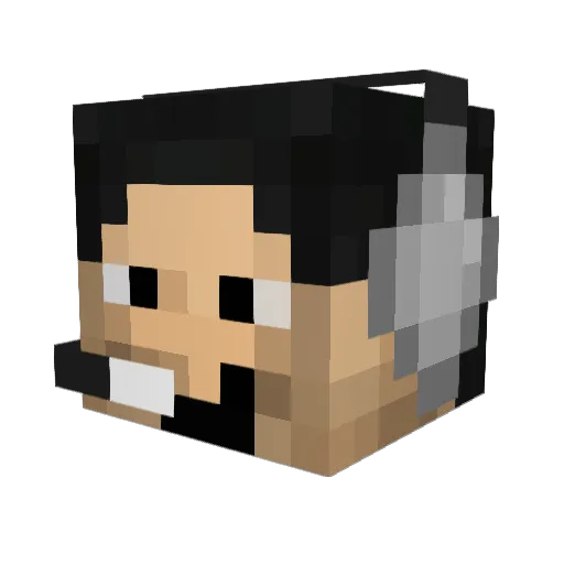 Bayli_95 Minecraft avatar head, 3D render