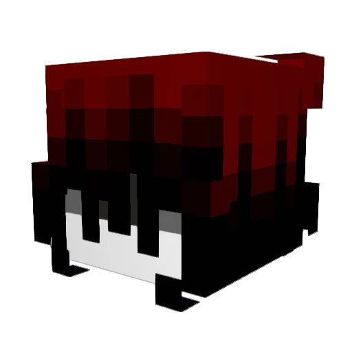 Bayonettaaaaa Minecraft avatar head, 3D render