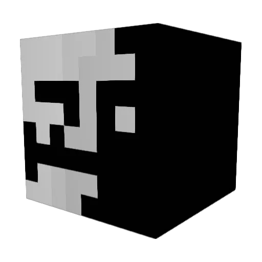 Bazayavee Minecraft avatar head, 3D render
