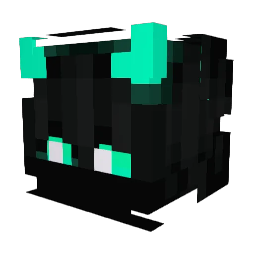 Bazo11 Minecraft avatar head, 3D render