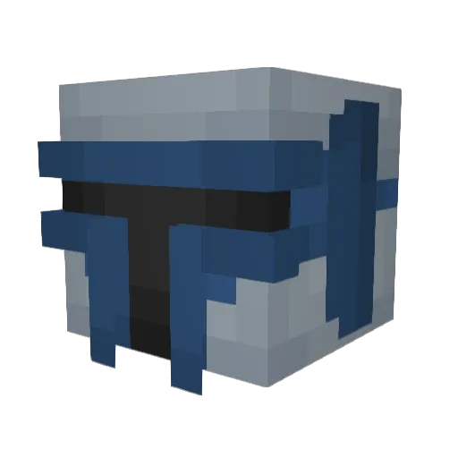 BazookaBoy180 Minecraft avatar head, 3D render