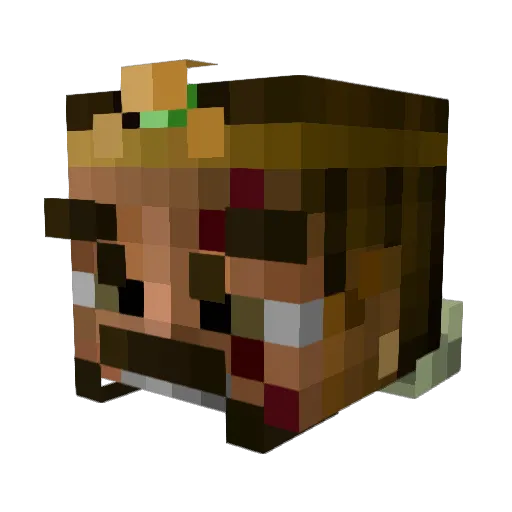 BazookaMan_93 Minecraft avatar head, 3D render