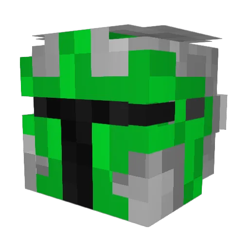 BbangTaewon Minecraft avatar head, 3D render