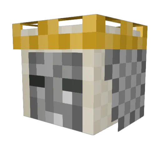 Bbennett17 Minecraft avatar head, 3D render