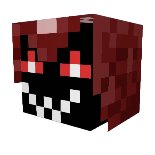 BboyJappe Minecraft avatar head, 3D render