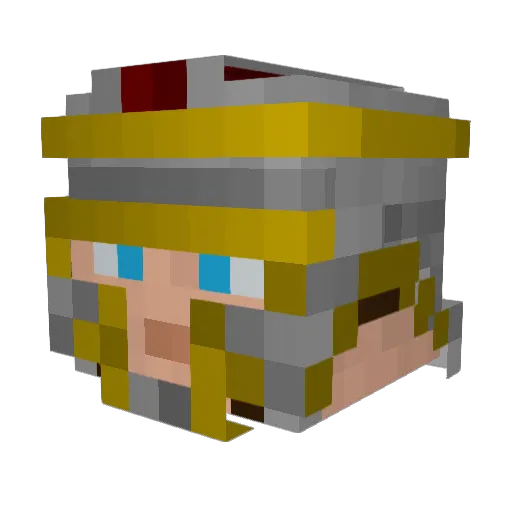 Bbrew_22 Minecraft avatar head, 3D render