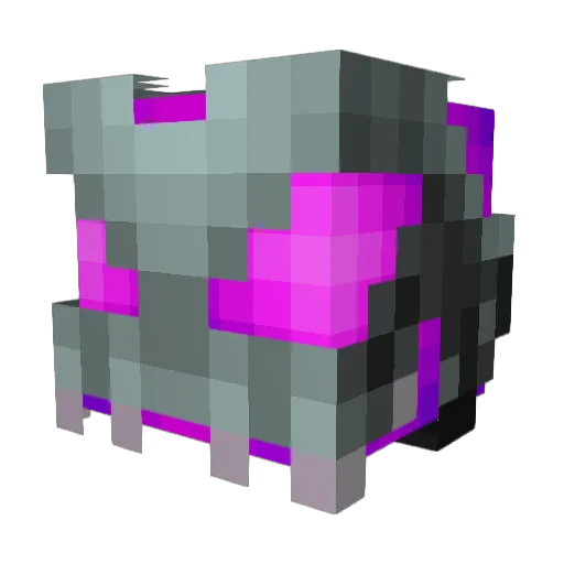 Bbung2_E_BaengDo Minecraft avatar head, 3D render