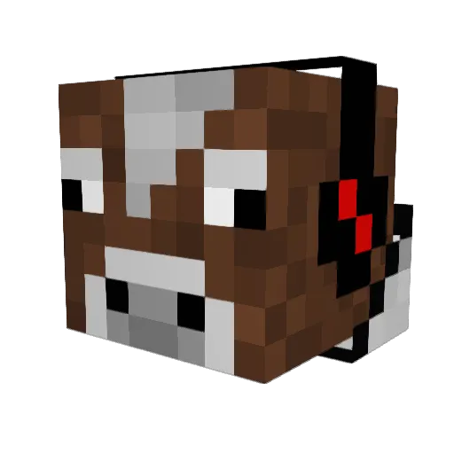 Bcan2203 Minecraft avatar head, 3D render