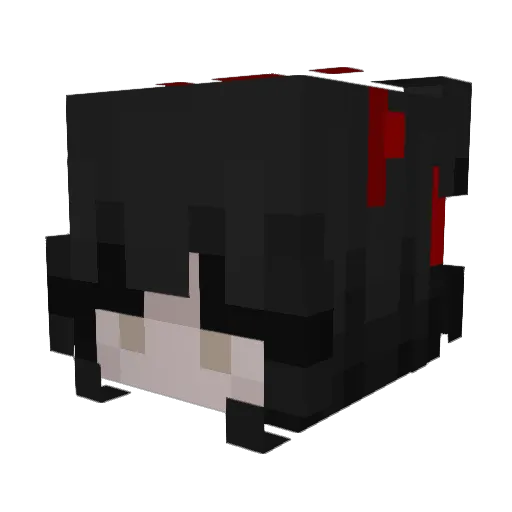 Bdog60 Minecraft avatar head, 3D render