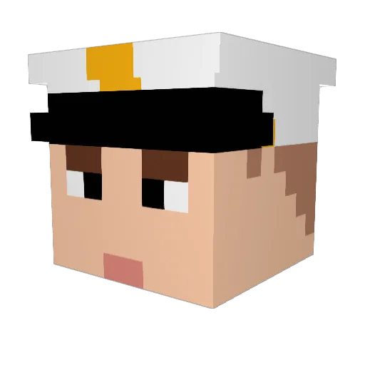 BdoubleJoe100 Minecraft avatar head, 3D render