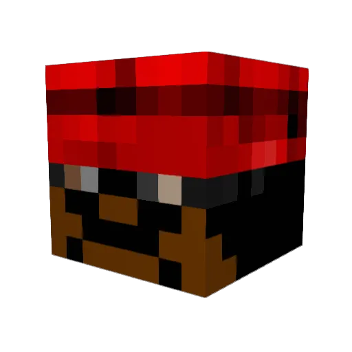 BeAsTGaMeR267 Minecraft avatar head, 3D render