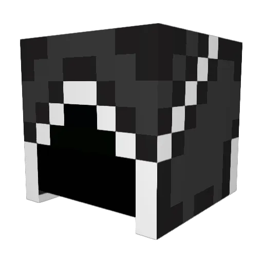 BeDiggy Minecraft avatar head, 3D render
