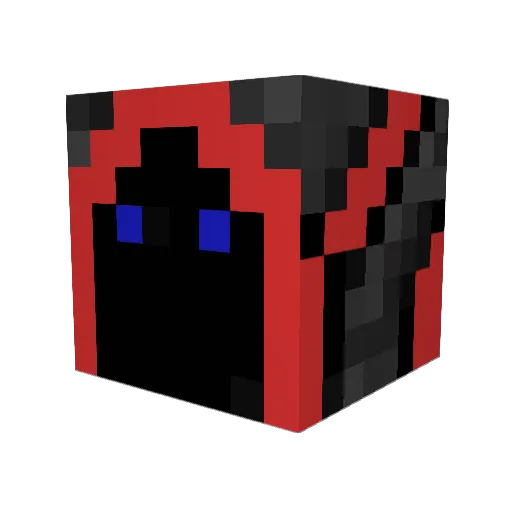 BePeter Minecraft avatar head, 3D render