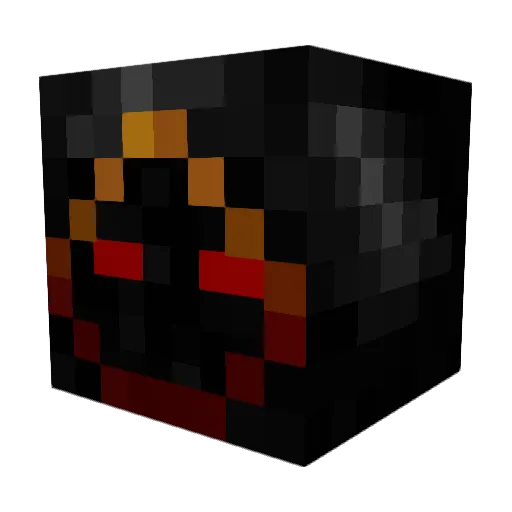 BeZeBeauty Minecraft avatar head, 3D render