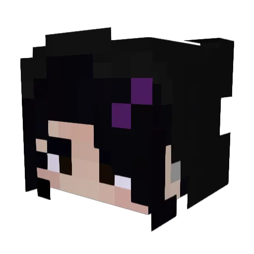 BeaCoffe Minecraft avatar head, 3D render