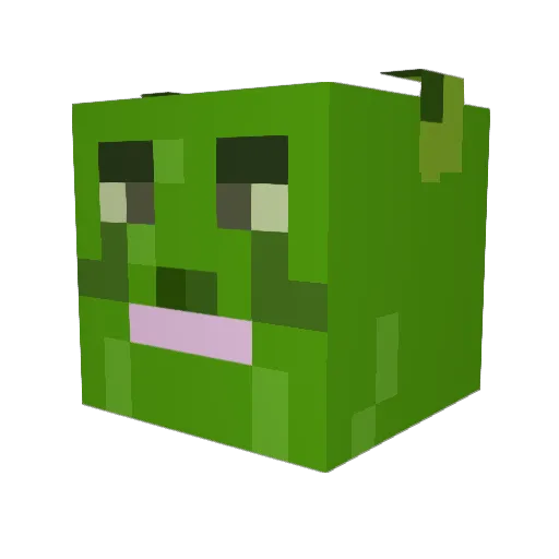 BeaMmEuP444 Minecraft avatar head, 3D render