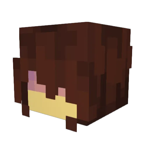 BeaZ87 Minecraft avatar head, 3D render
