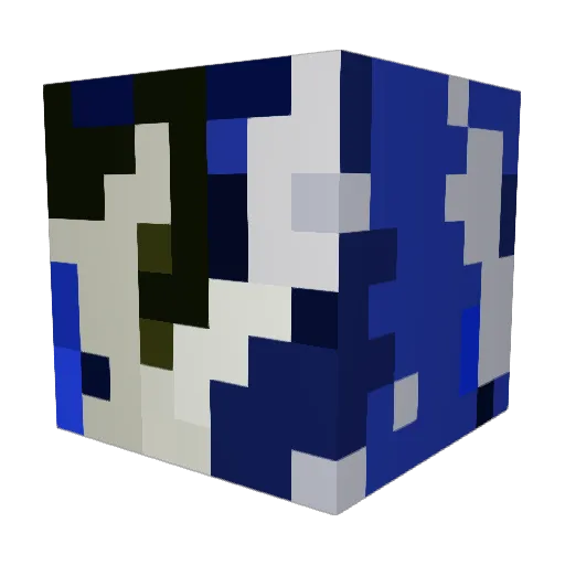 Beacon88 Minecraft avatar head, 3D render