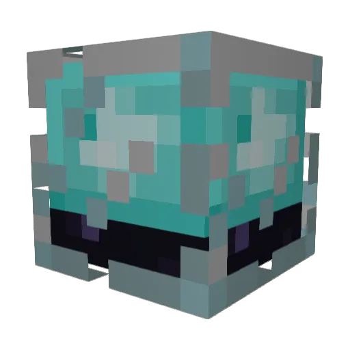 BeaconBitch Minecraft avatar head, 3D render