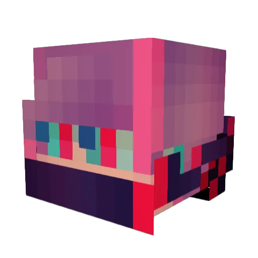 BeagleKid1234 Minecraft avatar head, 3D render
