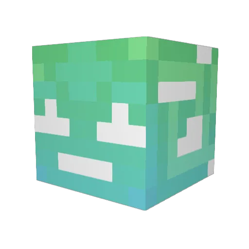 BeamOfSun Minecraft avatar head, 3D render