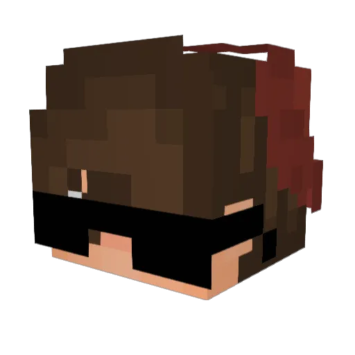 Beamdsds2 Minecraft avatar head, 3D render