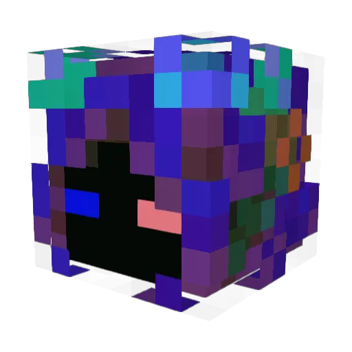 BeanBoi2929 Minecraft avatar head, 3D render