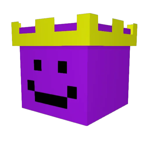 BeanTthe1st Minecraft avatar head, 3D render