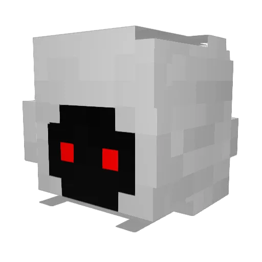 Bean_42069 Minecraft avatar head, 3D render