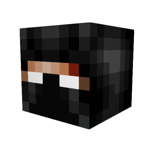 Beana11 Minecraft avatar head, 3D render