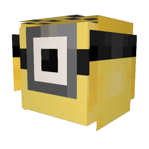 Beanmort_cake Minecraft avatar head, 3D render