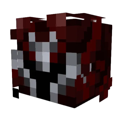 Beano224 Minecraft avatar head, 3D render