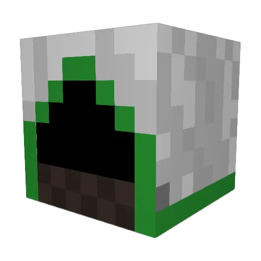 Beantownfan73 Minecraft avatar head, 3D render