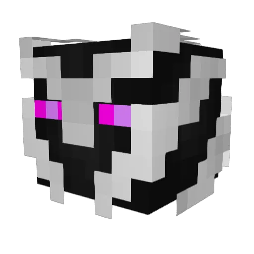 Bear174 Minecraft avatar head, 3D render