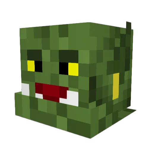 Bear7148 Minecraft avatar head, 3D render