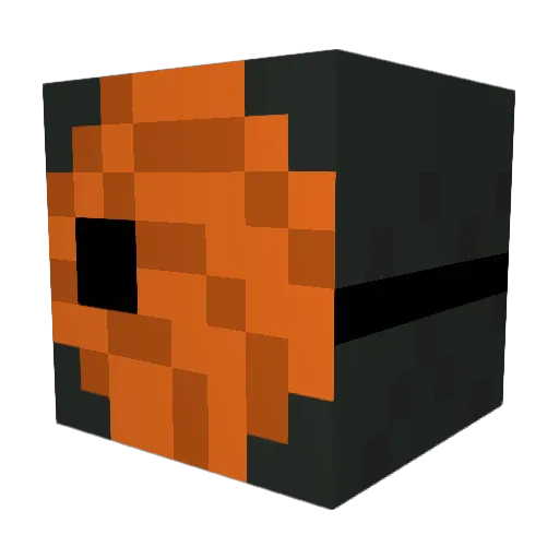 BearGRUNT1 Minecraft avatar head, 3D render