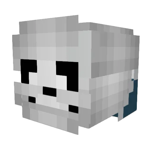 Bear_Bard Minecraft avatar head, 3D render