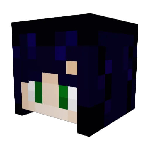 Bear_CC Minecraft avatar head, 3D render