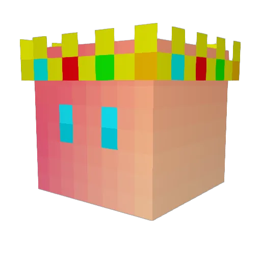 Bear_Devil Minecraft avatar head, 3D render
