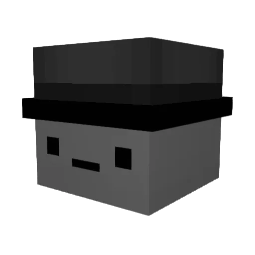 Bear_P7 Minecraft avatar head, 3D render