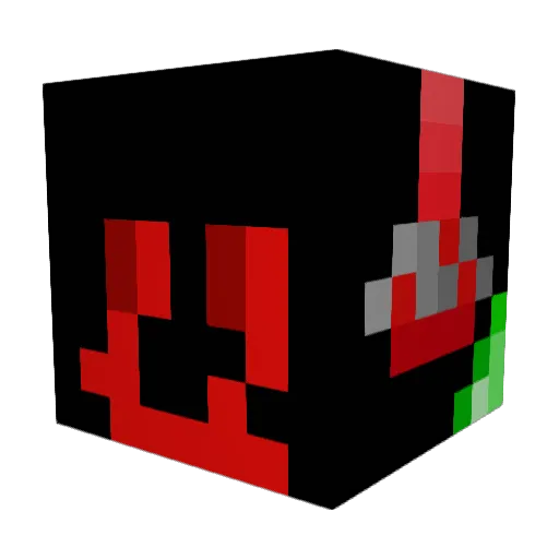 BeardedAleco Minecraft avatar head, 3D render
