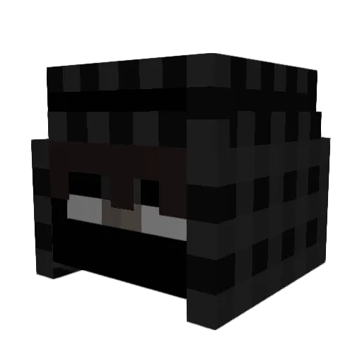 BeasToPy9787 Minecraft avatar head, 3D render