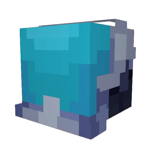 Beaslee Minecraft avatar head, 3D render